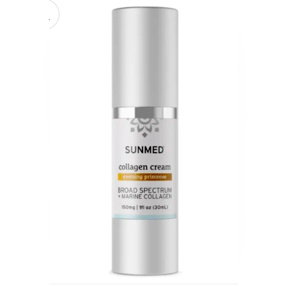Sunmed Broad Spectrum Collagen Cream Evening Primrose New Sealed Exp 4/27